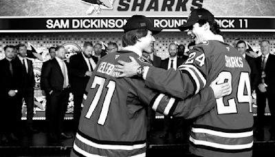 Sharks draft center Macklin Celebrini, defenseman Sam Dickinson in first round of 2024 NHL Draft | San Jose Sharks