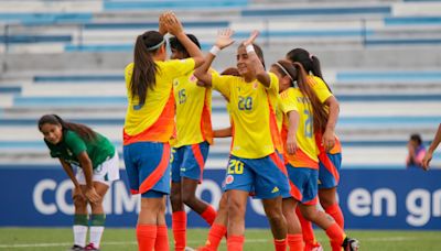 Colombia golea a Bolivia y clasifica al Cuadrangular Final