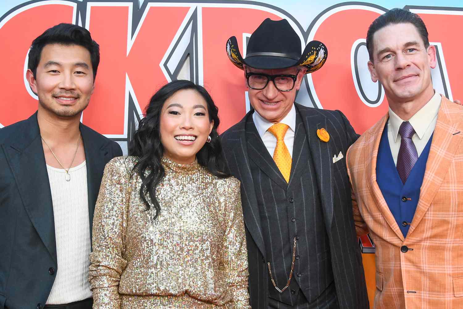 Awkwafina, John Cena, Paul Feig and Simu Liu Step Out for Star-Studded L.A. Premiere of Jackpot!