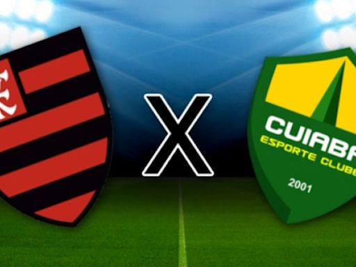 Flamengo x Cuiabá no Brasileirão: onde assistir ao vivo e escalação das equipes