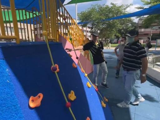 華宗公園2月啟用迄今已5幼童傷 台南市府：將全面檢視遊具安全