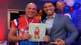 Kurt Angle Recalls Reuniting With Jason Jordan, Jokes That He’s Proud Of His ‘Son’