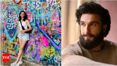 Ranveer Singh gushes over Anisha Padukone’s prague pictures; Deepika Padukone’s comment steals the attention | Hindi Movie News - Times of India