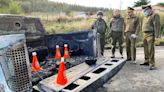 Chile: hallaron a tres carabineros muertos en una patrulla incendiada