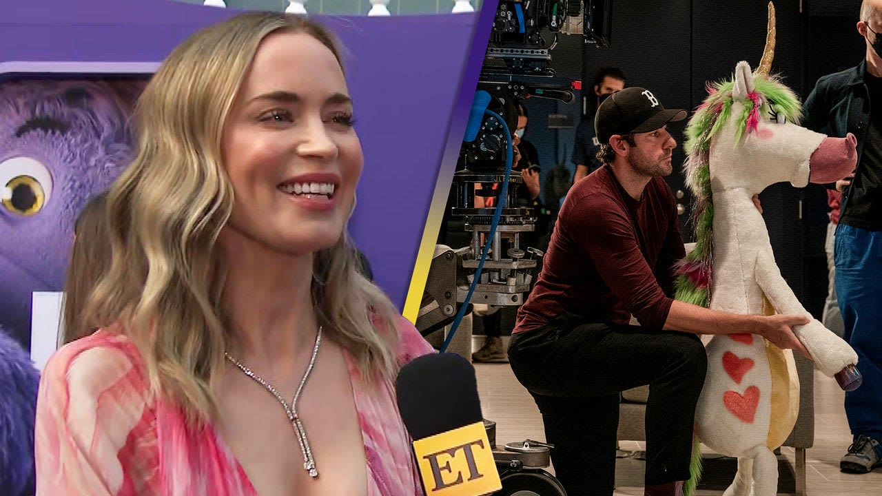 Emily Blunt Reveals Why Seeing 'IF' Was 'Overwhelming' for Her and John Krasinski's Kids (Exclusive)