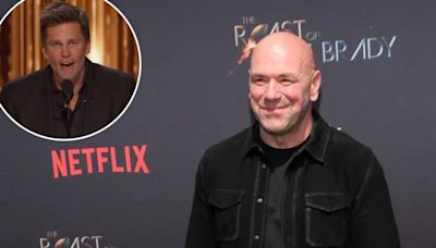 Dana White mocks Netflix for limited Tom Brady roast time: ‘Liberal f–ks’