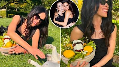 Meghan Markle’s friend and ‘Suits’ co-star Abigail Spencer celebrates lifestyle brand with duchess’s dog