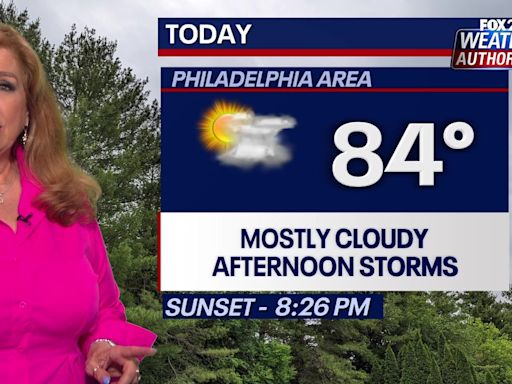 Philadelphia weather: Rounds of storms expected ahead of gorgeous weekend