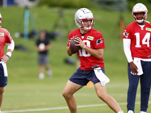 Patriots OTA observations: Maye makes minor leap during choppy session