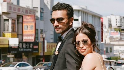 A Sultry San Francisco Wedding in Creams and Scarlets