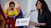 Ayuso carga contra la televisión pública española por “servir” a la dictadura de Maduro: “Os dejáis el baño de sangre, el encarcelamiento de adversarios...”