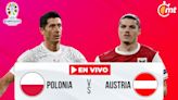 Polonia vs Austria EN VIVO. Juego HOY Eurocopa 2024