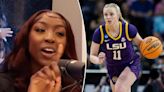 LSU’s Flau’jae Johnson defends Hailey Van Lith from Caitlin Clark criticism