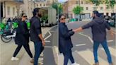 Watch: Katrina Kaif stops Vicky Kaushal as she spots a camera on them in London