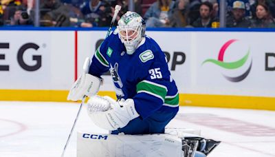 Canucks' Thatcher Demko to Miss Game 2, Status for Rest of Series in Jeopardy