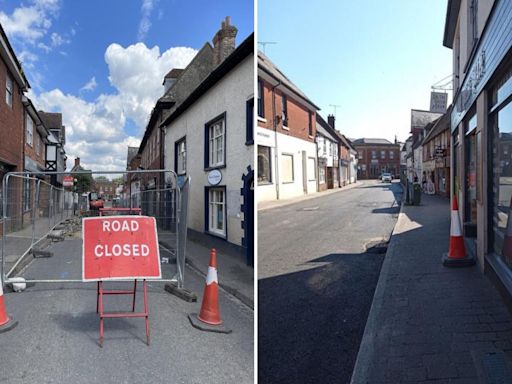 Fordingbridge High Street partially reopened - here's all you need to know