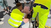 Herido un motorista al chocar con una ciclista en Cala Millor