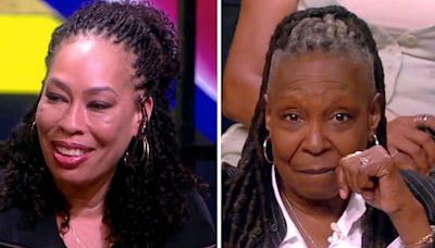 Whoopi Goldberg's daughter denies being a nepo baby in rare appearance on 'The View': "I have yet to experience that"