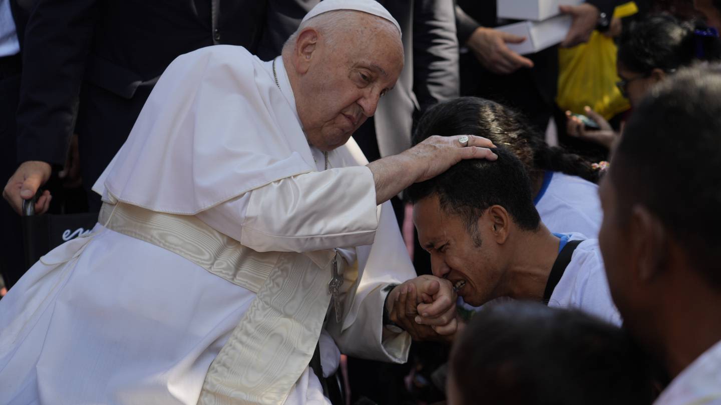 East Timorese flock to seaside park for Pope Francis' Mass at site of John Paul II's historic visit