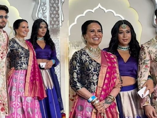 Anant Ambani-Radhika Merchant Wedding: Khatron Ke Khiladi 14's Krishna Shroff arrives with mom Ayesha, brother Tiger Shroff; WATCH