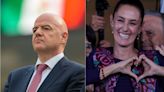 Claudia Sheinbaum responde a Gianni Infantino: El futbol une al mundo