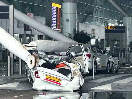 Delhi Airport T1 Canopy Collapse: Terminal 1 operations suspended, passengers advised to check flight updates