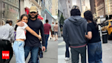 Namrata captures Mahesh Babu and Daughter Sitara's comforting moment in New York | - Times of India