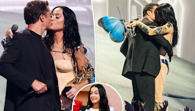 Katy Perry and Orlando Bloom make out onstage at VMAs 2024 after her racy admission