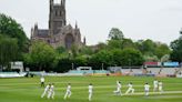 England spinner Shoaib Bashir concedes 38 runs in an over for Worcestershire