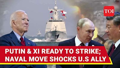 Putin & Xi’s Naval Retaliation To Defiance; Russia, China To Dispatch Warships Near Japan’s Waters - Times of India Videos