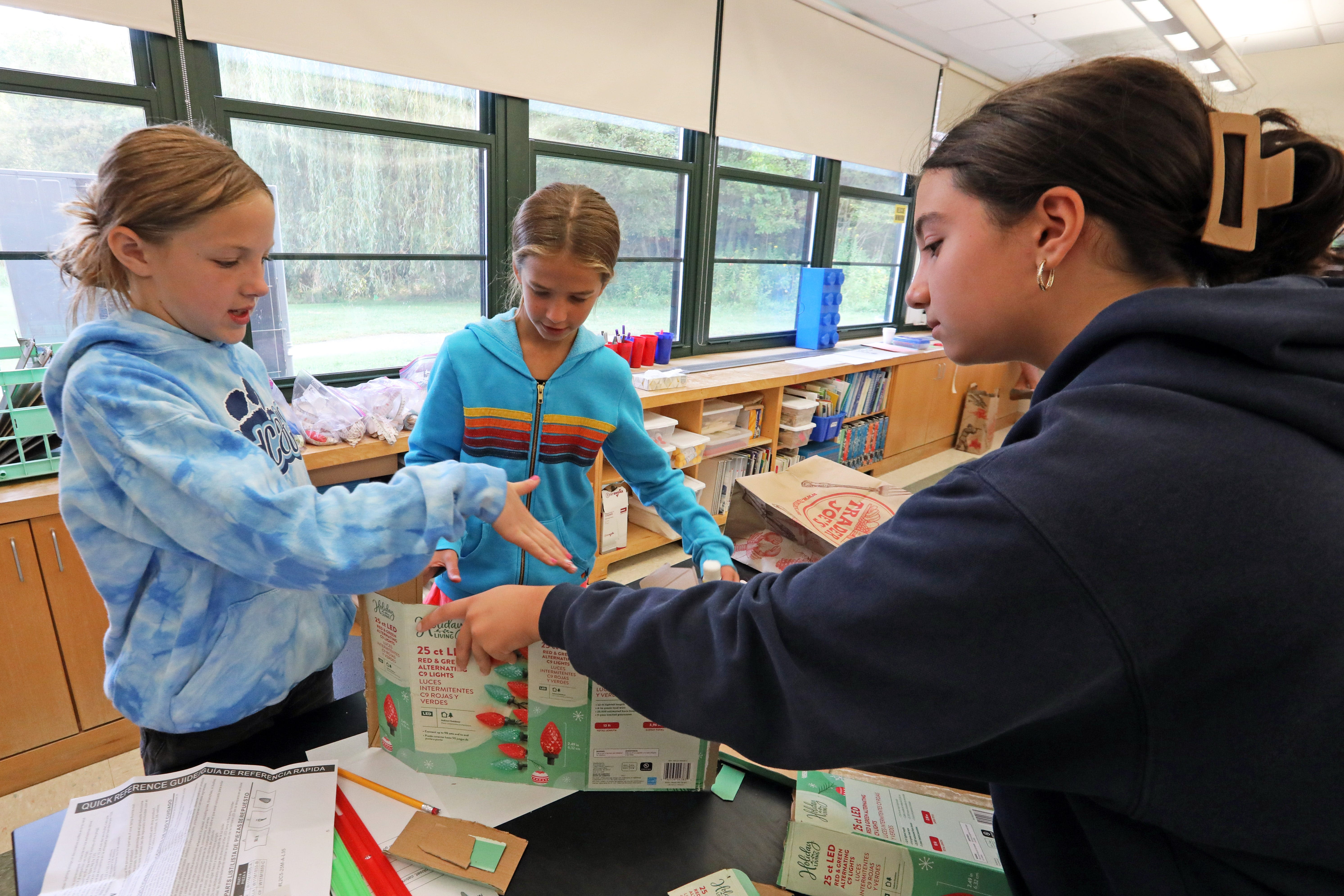 Mount Pleasant STEM students use creative-thinking skills to build tiny house models