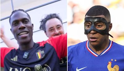 Belgium apologise after Amadou Onana's chant about Kylian Mbappe in viral video