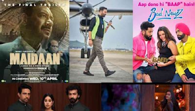 A closer look on Bollywood films that created deep impact in second quarter of 2024