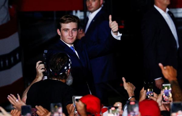 Where’s Barron? Trump’s Son Misses RNC After Rally Debut