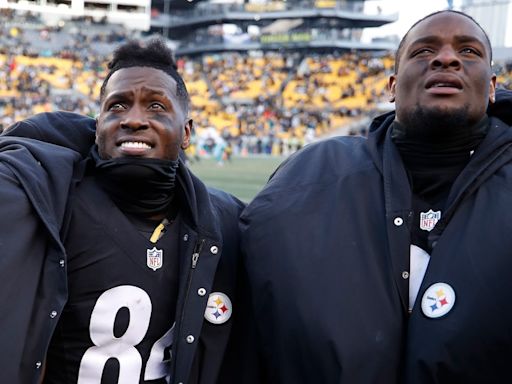 Antonio Brown and Le'Veon Bell joked about, debated what it means to have CTE and whether they have it