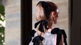 The Parisian dressage hair at Tamara Ralph's Couture show was something else