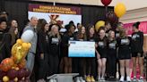 Kennedy Catholic state champions presented donation check from Cafaro Foundation