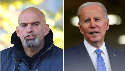 Fetterman urges Dems to ‘chill the f--- out’ about Biden, says he’s proof ‘rough debate’ isn’t deal-breaker