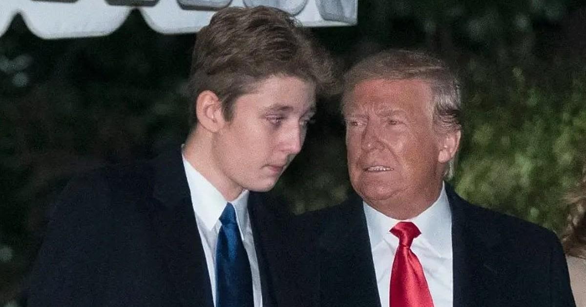 Donald Trump 'Barely Made It' to Son Barron's High School Graduation on Time