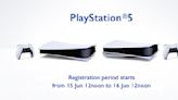 【LOG-ON】PlayStation®5網上登記預購（15/06-16/06）