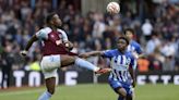 Brighton inquieta al Aston Villa en la Premier con gol de Joao Pedro
