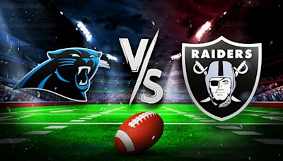 Panthers vs. Raiders prediction, odds, pick for NFL Week 3