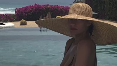 Tracee Ellis Ross Sunbathing in a Bikini and Massive Straw Hat Is the Best Thing You’ll See Today