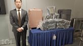 男女任「飛機豬」赴泰國經首爾帶毒回港 警拉人檢$510萬大麻花