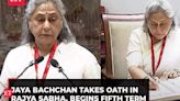 SP leader Jaya Bachchan commences fifth term, takes oath as Rajya Sabha member