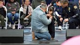 Little chiefs for the day met to thunderous applause at Memorial Park