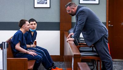 Brothers sentenced to prison in gang shooting at Las Vegas school