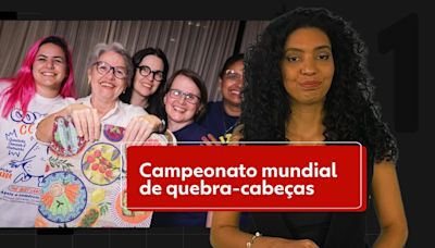 Campeonato mundial de quebra-cabeças tem equipe brasileira, pressão por resultado e 'Rebeca' dos puzzles