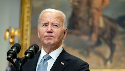 Biden Urges Against Guessing Shooter’s Motive as Some Cast Blame