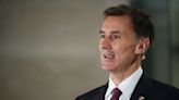 Jeremy Hunt says tax cuts for businesses a ‘priority’ as he hints at benefits squeeze